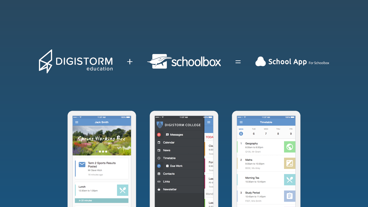 Digistorm release fully integrated mobile app for Schoolbox