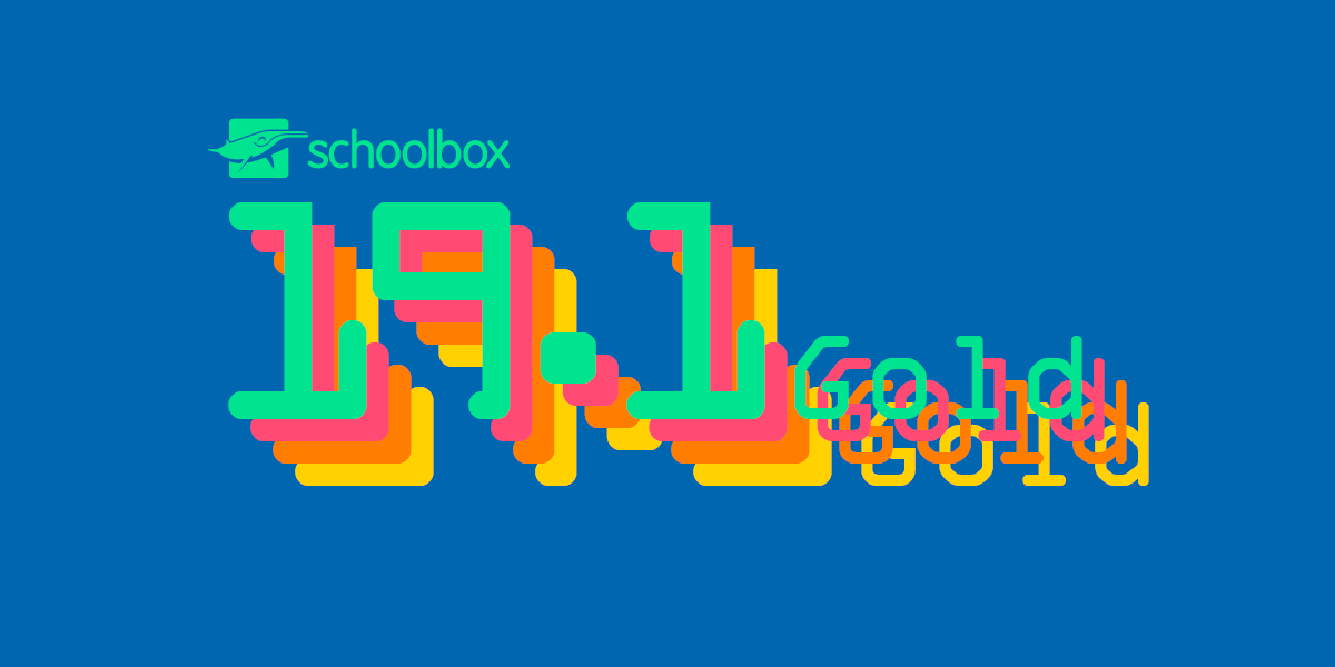 Schoolbox v19.1 goes Gold