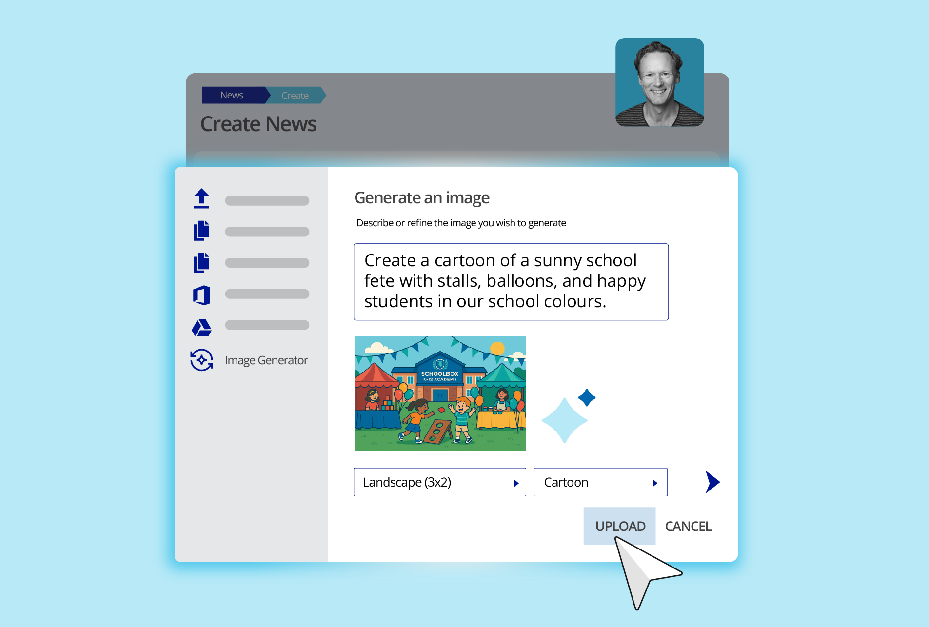 25.1 Feature Illustrations AI Image Generator
