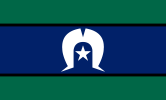 Toress Strait Islander Flag 500x300px